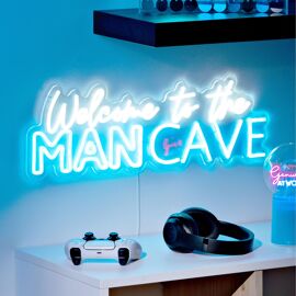 Signography Neon Collection Wall Sign with USB - Welcome to the Man Cave