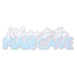 Signography Neon Collection Wall Sign with USB - Welcome to the Man Cave