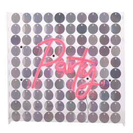 Signography Neon Collection Wall or Mantel Sign - Party