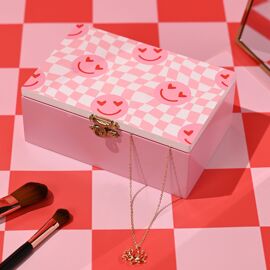 The Feel Good Club Chequerboard Smile Storage Box
