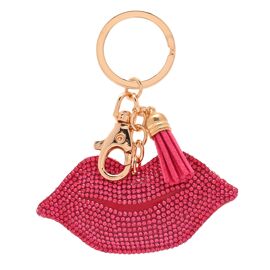 The Feel Good Club Smooch Lips Bag Charm Keyring