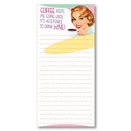 **MULTI 3** She Who Must Be Obeyed Notepad Coffee Keeps Me Going Until...