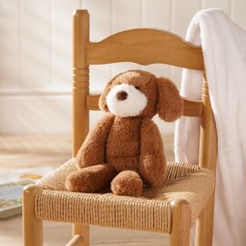 Coco The Plush Long Leg Dark Brown Puppy 30cm