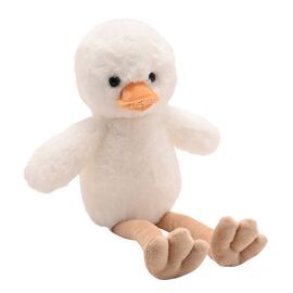 Chloe The Plush Long Leg White Chick 30cm