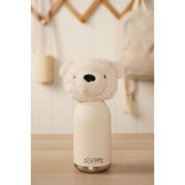 Lola The Plush Teddy White Stainless Steel Water Bottle 23cm / 500ml