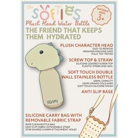 Katie The Plush Bunny Pink Stainless Steel Water Bottle 23cm / 500ml