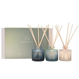 Serenity Pause Set of 3 Diffusers 50ml