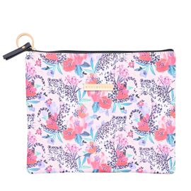 Frida Leopard Story Set of 2 Leatherette Cosmetic Bags