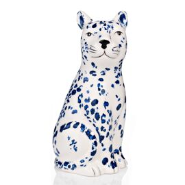 Frida Leopard Ceramic Figurine