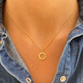 Righteous and Kind Necklace - Sun Design