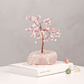 Gemstone Tree Rose Quartz - Love Small