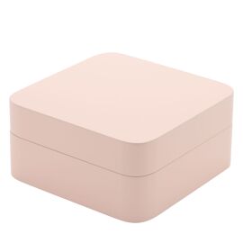Pink Jewellery Box With Lift Up Lid and Compartments