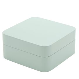 Blue Jewellery Box With Lift Up Lid and Compartments
