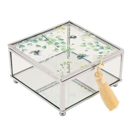 Sophia Glass Trinket Box - Bee