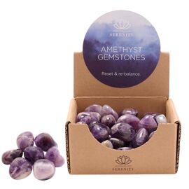 **MULTI 50** Gemstone CDU - Amethyst 2-3cms