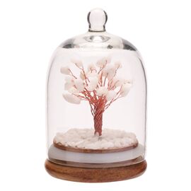 Gemstone Dome Tree - White Jade