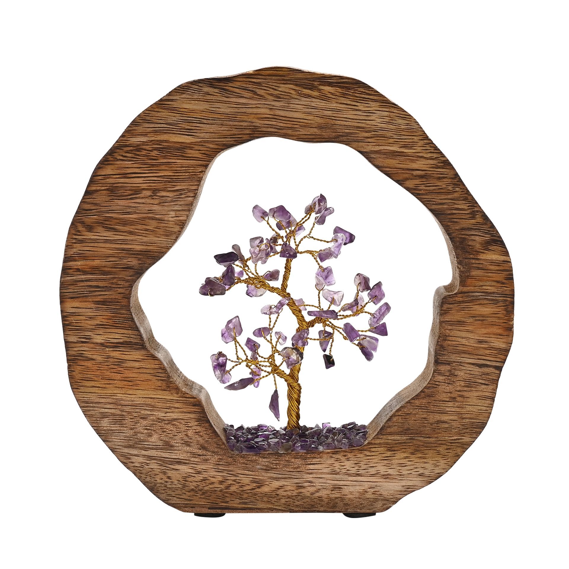 Serenity Tree Of Life Block - Amethyst | Widdop and Co.