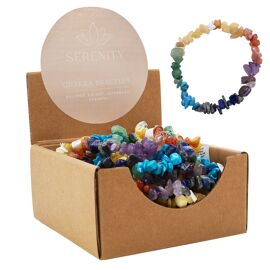 **MULTI 25** Serenity Crystal Bracelet - Chakra