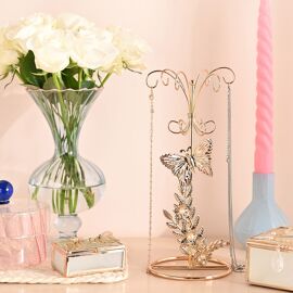 Sophia Classic Gold Butterfly Jewellery Holder