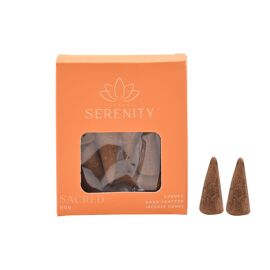 **MULTI 12** Serenity Sacred 10 Incense Cones - Oud