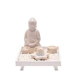 Serenity Alter Incense Burner Set - White