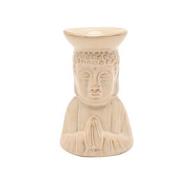 Serenity Buddha Oil Burner - Cream