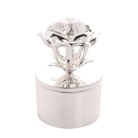 Sophia Classic Jewel Rose Jewellery Box - Clear