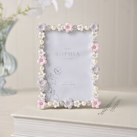 Sophia Classic Daisy 3.5” x 5” Frame - Pastel