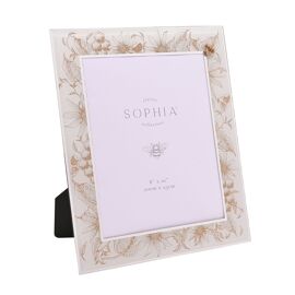 Sophia Classic Golden Bee 8 x 10" Glass Photo Frame