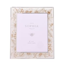 Sophia Classic Golden Bee 8 x 10" Glass Photo Frame