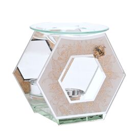 Sophia Classic Golden Bee Glass Oil Burner