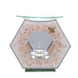 Sophia Classic Golden Bee Glass Oil Burner
