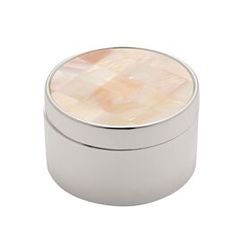 Sophia Classic Mother Of Pearl Round Trinket Box