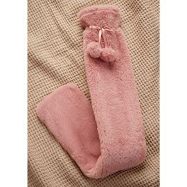 Sophia Layers Soft Faux Fur 1.7L Long Hot Water Bottle - Pink
