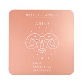 Serenity Zodiac Coaster - Aries