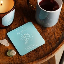 Serenity Zodiac Coaster - Aquarius