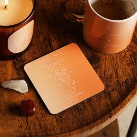 Serenity Zodiac Coaster - Scorpio