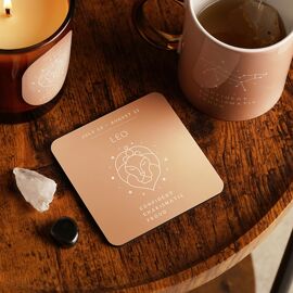 Serenity Zodiac Coaster - Leo