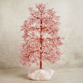 Serenity Rose Quartz Tree Of Life - 1500 Beads