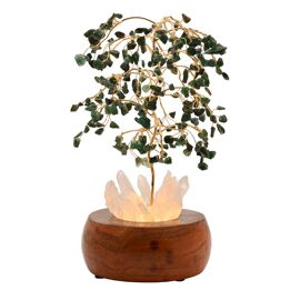 Serenity Aventurine LED Glow Tree