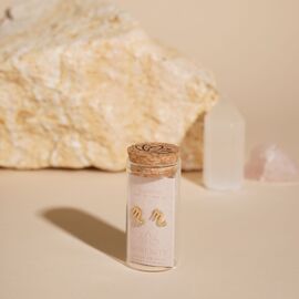 Serenity Zodiac 18k Gold Plated Earrings - Scorpio