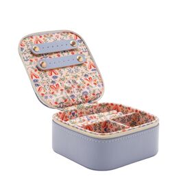 Sophia Lane Blue Floral Jewellery Box