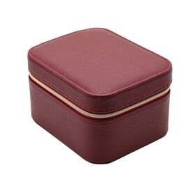 Sophia Jewellery/Watch Box - Burgundy