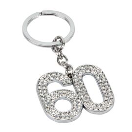 Milestones Crystal Keyring - 60