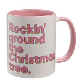 Say It With Songs Christmas 11oz Mug - Rockin Around The Christmas Tree