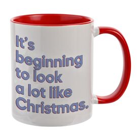 Say It With Songs Christmas 11oz Mug - Its Beginning To Look A Lot Like Christmas