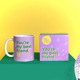 Say It With Songs Queen You're My Best Friend 11oz Mug