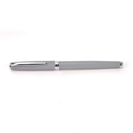 Stratton Rollerball Pen - Grey & Silver