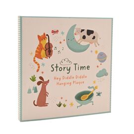 Story Time Hanging Plaque - Hey Diddle Diddle