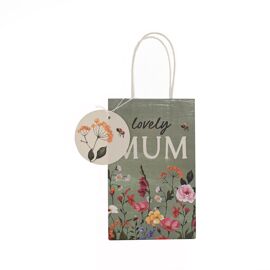 **MULTI 6** The Cottage Garden Gift Bag "Mum" Small